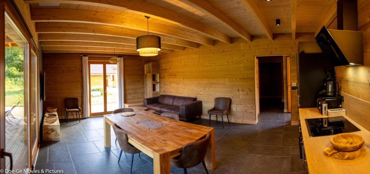 Les Jardins Du Herisson Chalet 2 Bonlieu Exterior foto